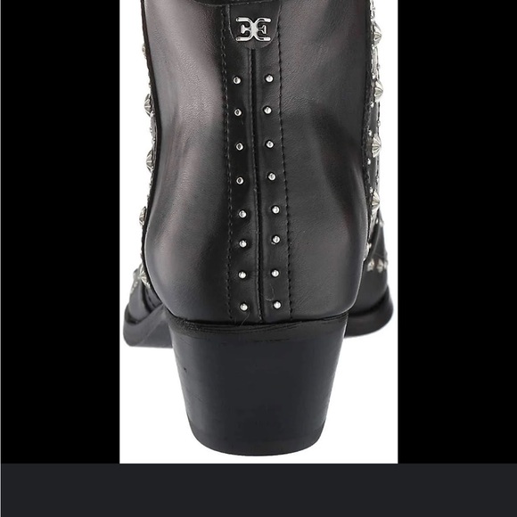 NWOB SAM EDELMAN BRIAN STUDDED WESTERN BOOTIE SIZE 8.5 - Picture 5 of 7